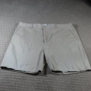 Gap Khaki Flat Front 100% Cotton Shorts 40x8